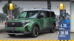 Ford Tourneo Courier benzina (2026), la prova consumi Ford Tourneo Courier benzina (2026), la prova consumi