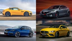 Die stärksten Vierzylinder (Collage) Die stärksten Vierzylinder (Collage)