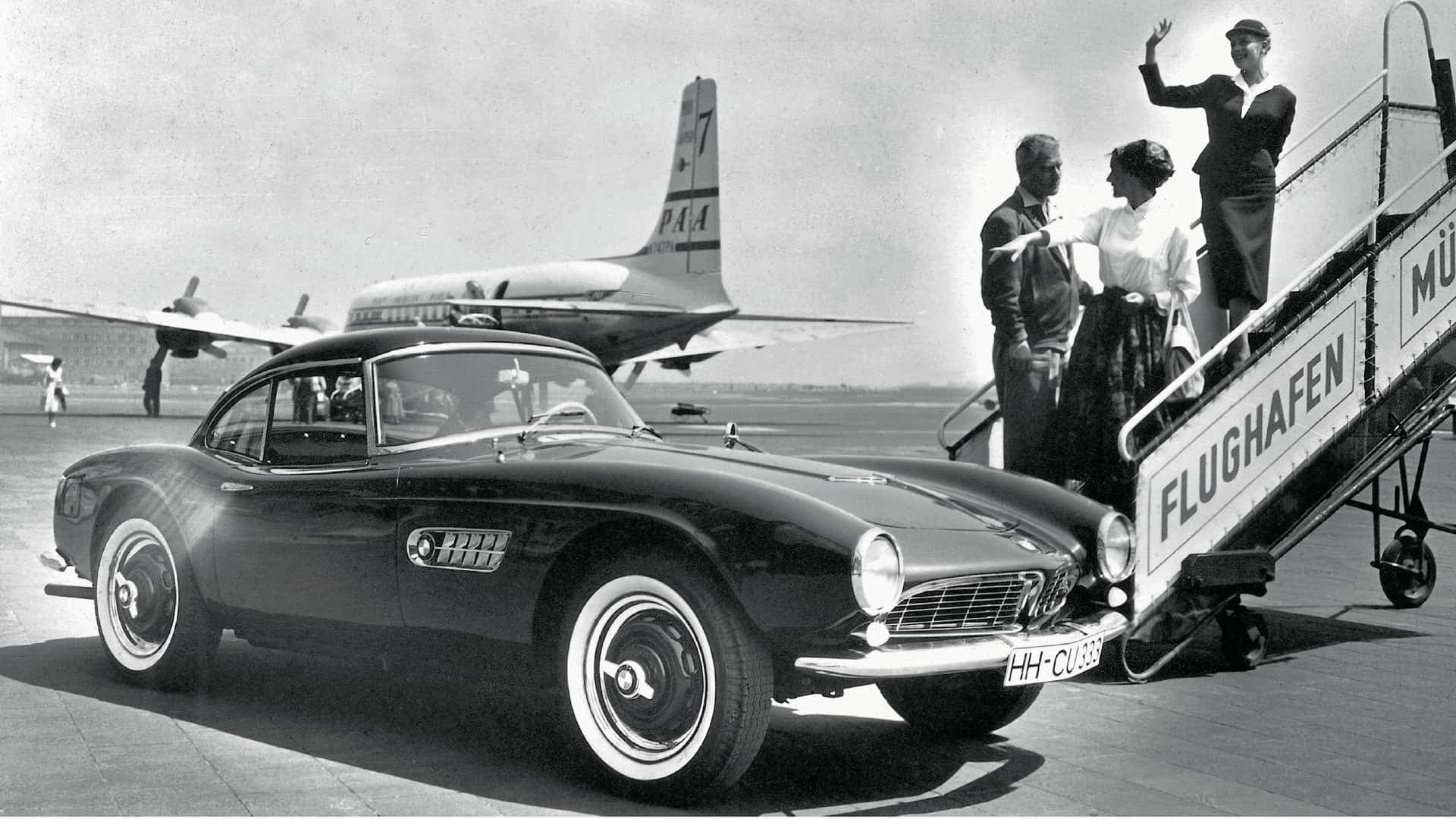 BMW 507 with factory  hardtop BMW 507 with factory  hardtop