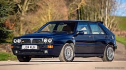 Lancia Delta Integrale Rowan Atkinson Auktion Lancia Delta Integrale Rowan Atkinson Auktion