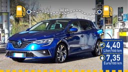 Renault Megane Plug-in-Hybrid (2021) im Verbrauchstest Renault Megane Plug-in-Hybrid (2021) im Verbrauchstest