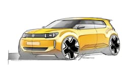 Volkswagen ID.1 concept, i bozzetti Volkswagen ID.1 concept, i bozzetti