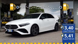 Verbrauchstest Mercedes A 180 d Verbrauchstest Mercedes A 180 d