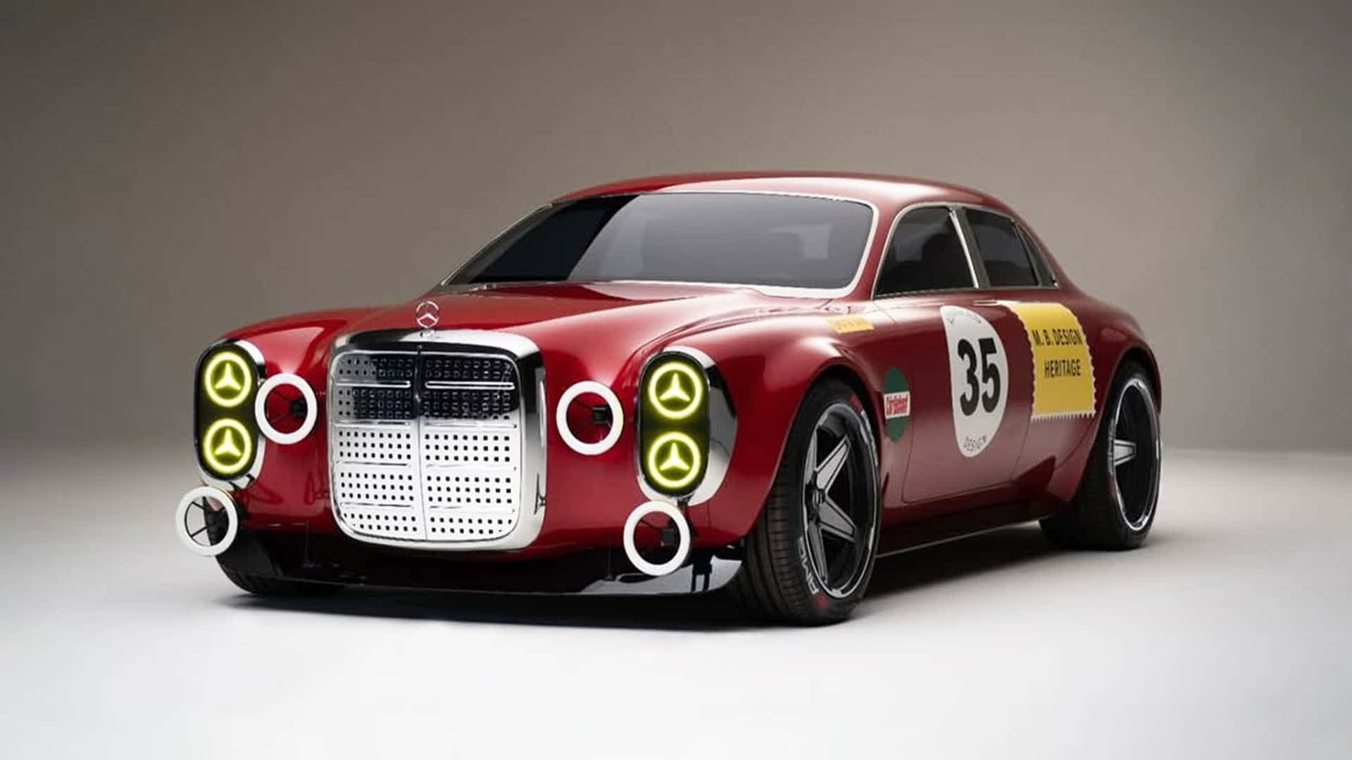 Mercedes "Red Pig" concept Mercedes "Red Pig" concept