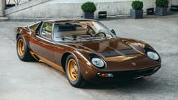Lamborghini Miura SV (1972) auf dem Anantara Concorso Roma Lamborghini Miura SV (1972) auf dem Anantara Concorso Roma