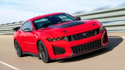 2026 Ford Mustang Dark Horse SC Front 3/4 2026 Ford Mustang Dark Horse SC Front 3/4