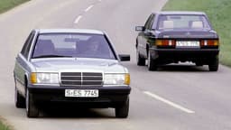 40 Jahre Mercedes 190 (Baureihe 201) 40 Jahre Mercedes 190 (Baureihe 201)