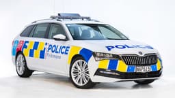 Skoda Superb Combi für die Polizei von Neuseeland Skoda Superb Combi für die Polizei von Neuseeland