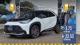 Toyota Aygo X full hybrid (2026), la prova consumi Toyota Aygo X full hybrid (2026), la prova consumi