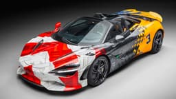 McLaren 750 S Triple Crown Art Car (2023) McLaren 750 S Triple Crown Art Car (2023)