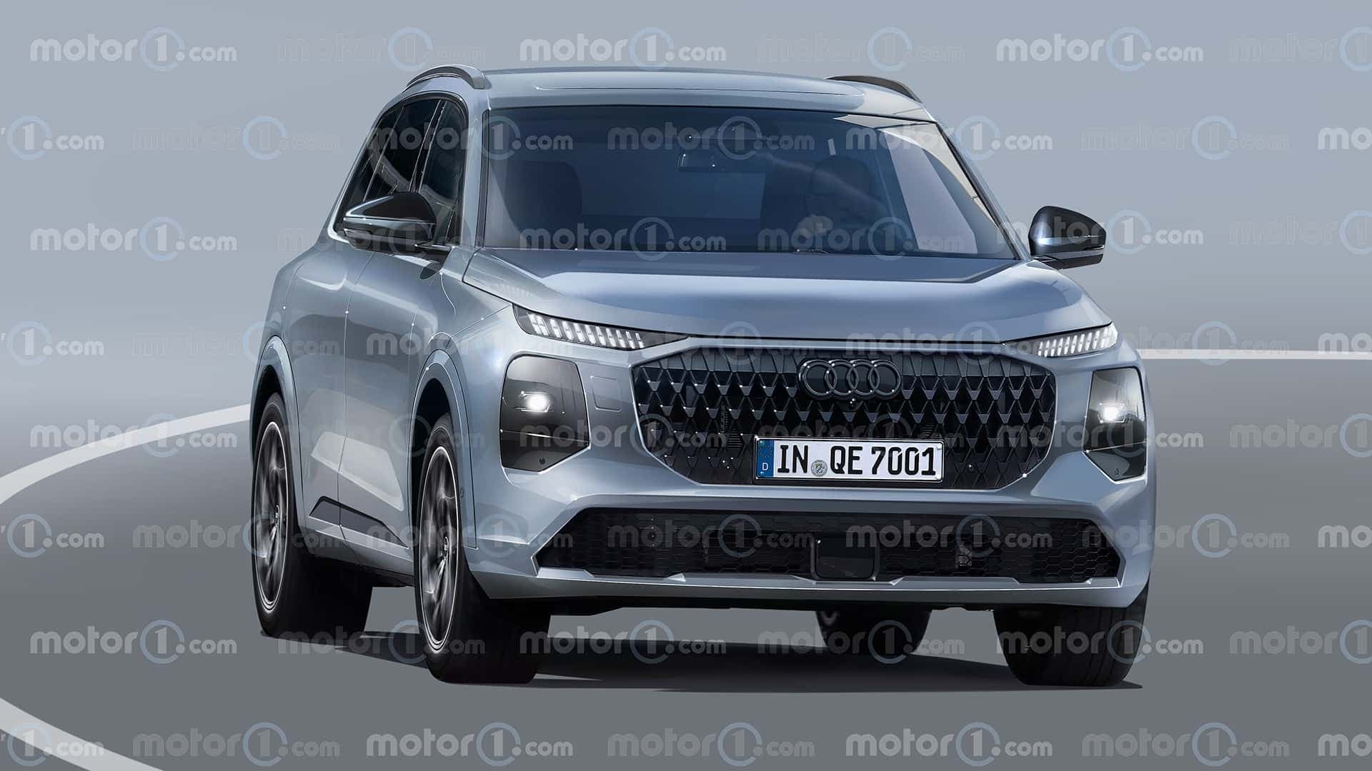 Audi Q7 (2026), il render di Motor1.com Audi Q7 (2026), il render di Motor1.com
