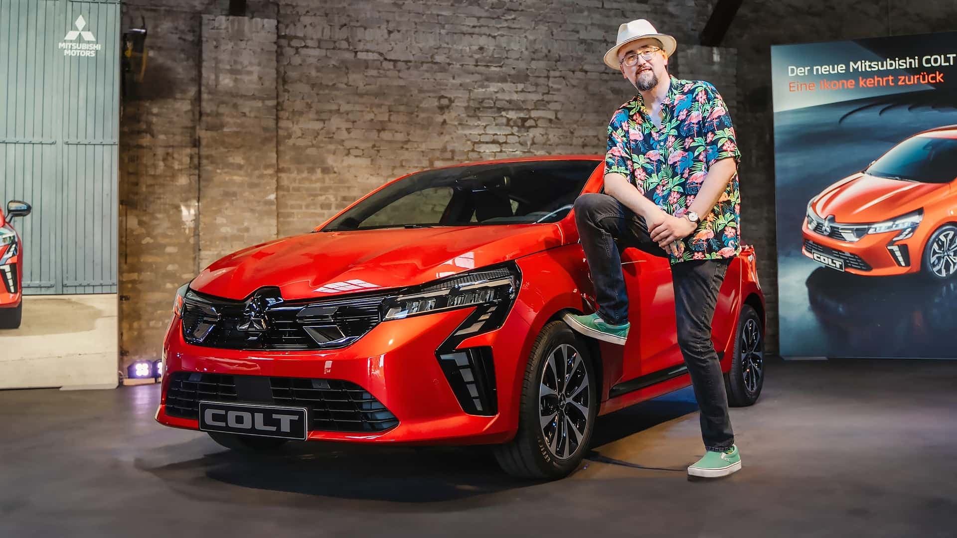 Mitsubishi Colt (2023) Sitzprobe Mitsubishi Colt (2023) Sitzprobe