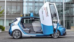 Renault Zoe als Robo-Taxi Renault Zoe als Robo-Taxi