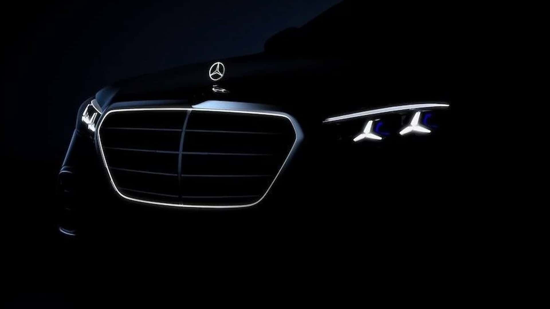 Mercedes S-Class teaser Mercedes S-Class teaser