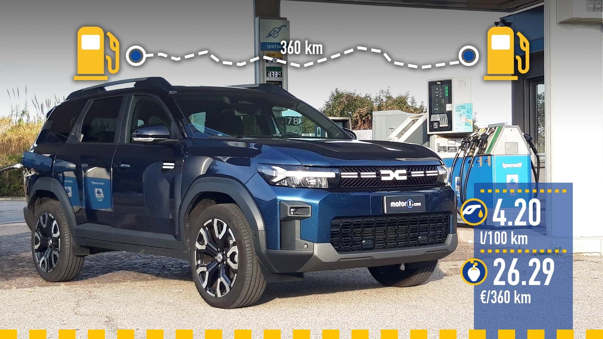 Dacia Bigster full hybrid (2025), la prova consumi Dacia Bigster full hybrid (2025), la prova consumi