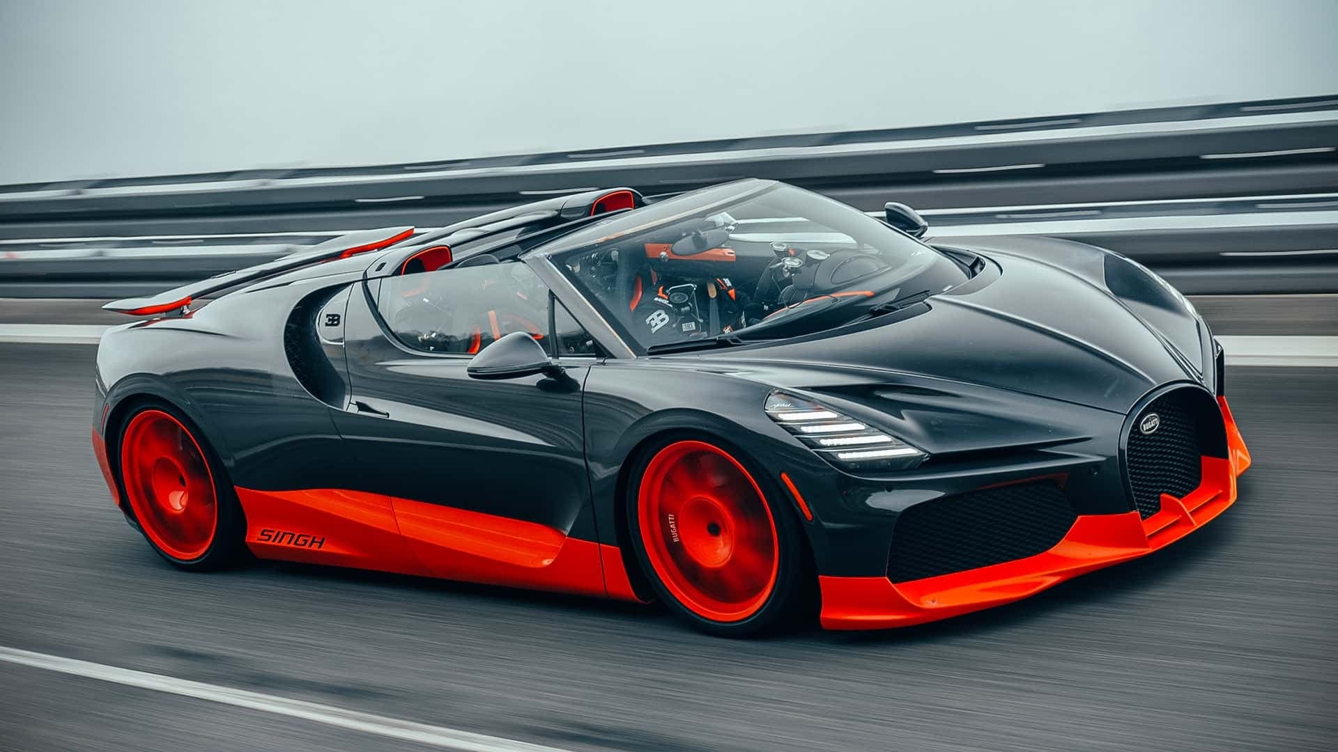 Bugatti W16 Mistral (2024) Höchstgeschwindigkeits-Weltrekord für offene Fahrzeuge Bugatti W16 Mistral (2024) Höchstgeschwindigkeits-Weltrekord für offene Fahrzeuge