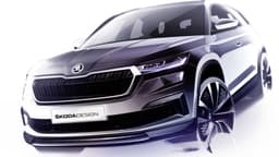 Skoda Kodiaq restyling, i bozzetti teaser Skoda Kodiaq restyling, i bozzetti teaser
