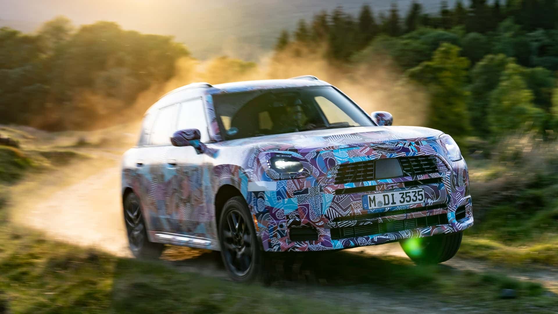 Mini Countryman (2024) auf Erprobung in den schottischen Highlands Mini Countryman (2024) auf Erprobung in den schottischen Highlands