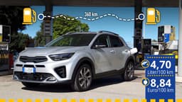 Verbrauchstest Kia Stonic Verbrauchstest Kia Stonic