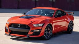 Ford Mustang Shelby GT500 Code Orange Three Quarters Ford Mustang Shelby GT500 Code Orange Three Quarters