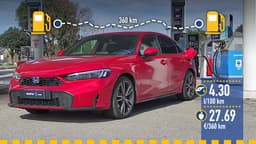 Honda Civic full hybrid (2026), la prova consumi Honda Civic full hybrid (2026), la prova consumi