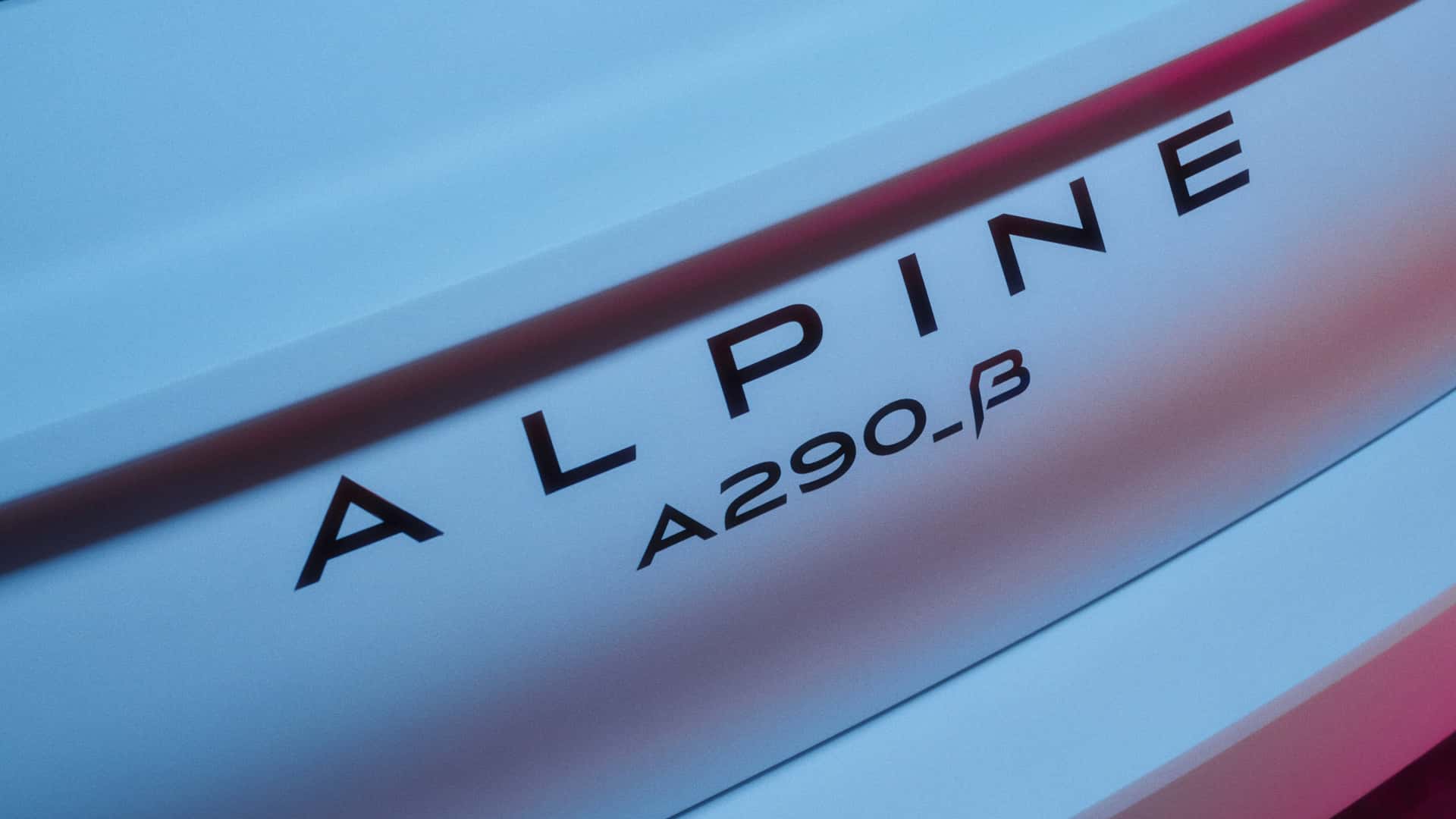 Alpine A290_Beta: Mit diesem Bild teasert Alpine seinen &quot;Stadtsportwagen&quot; an