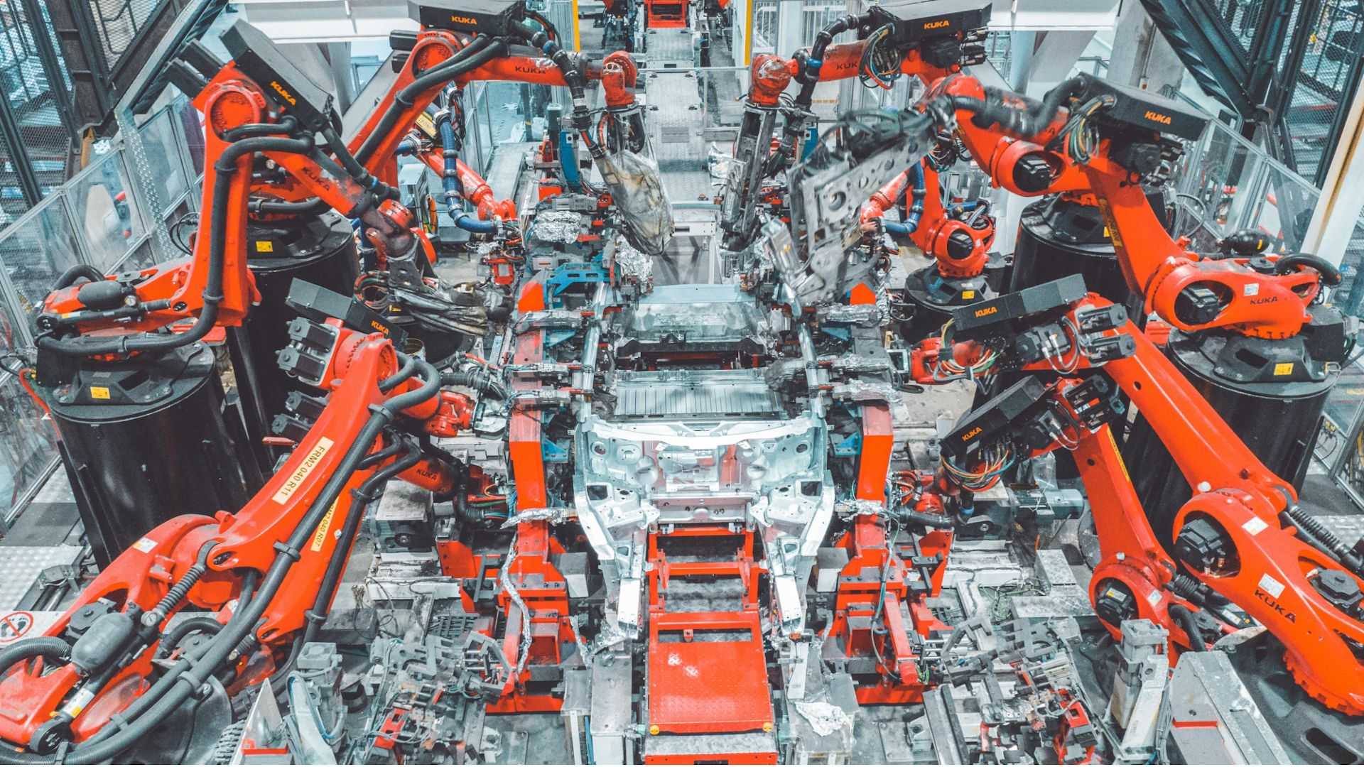 Tesla-Gigafactory Shanghaui Karosseriebau