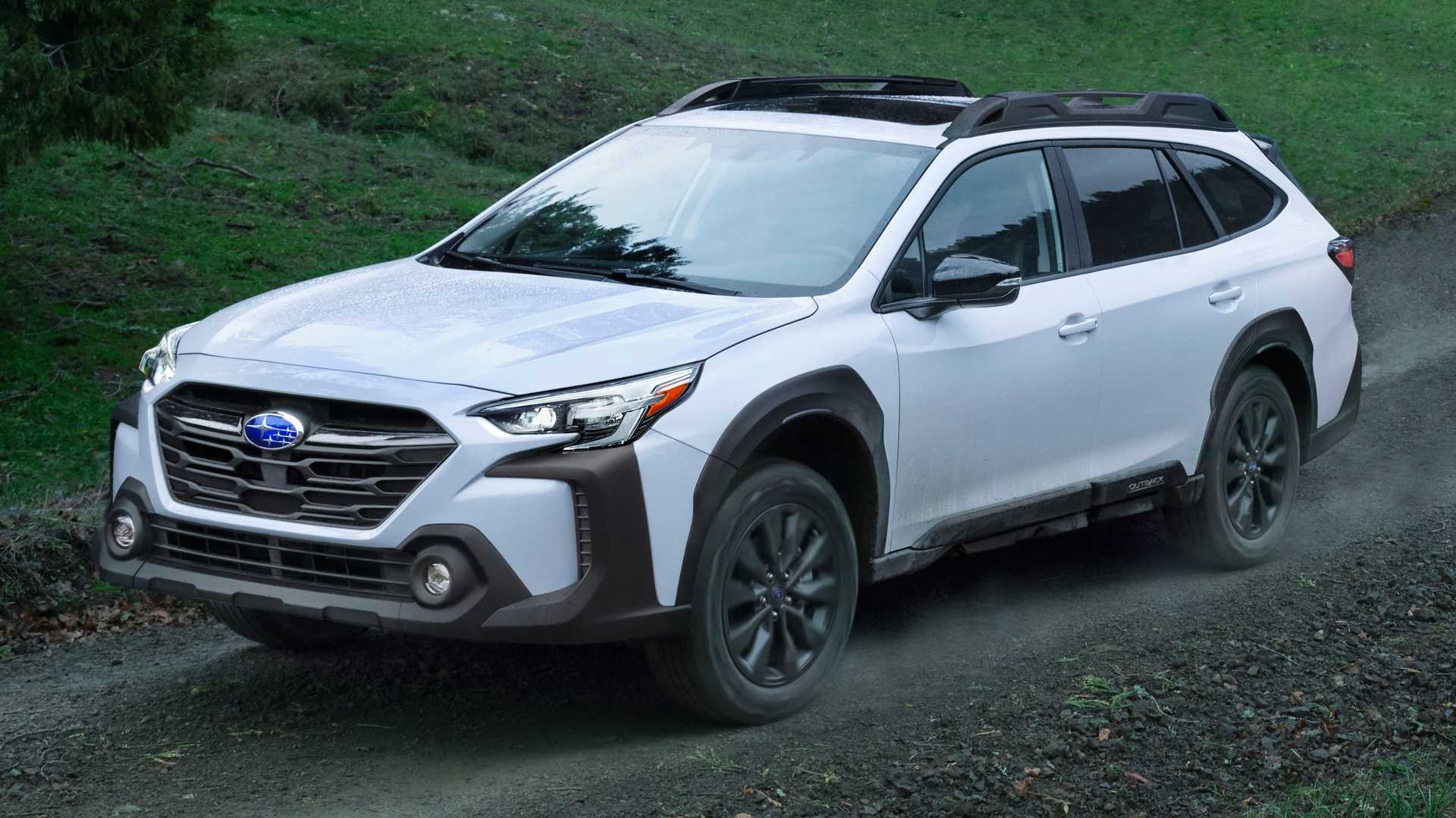 2023 Subaru Outback Refresh Front Angle