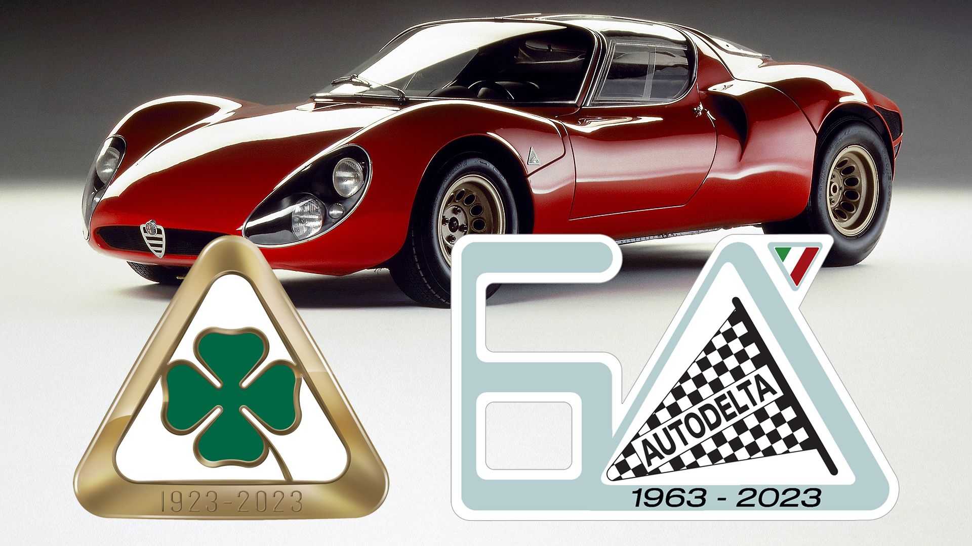 Il nuovo logo Quadrifoglio e Autodelta di Alfa Romeo