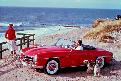 Bild: Mercedes SL 190 Cabrio