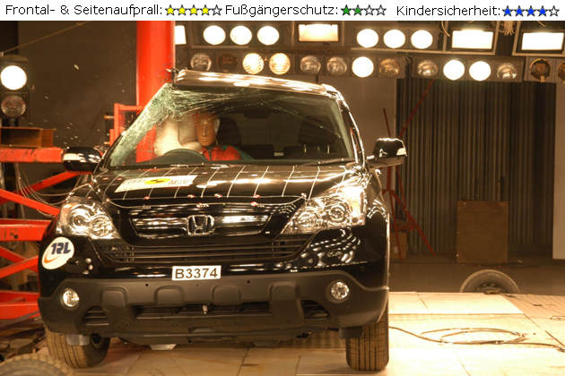 Die Ergebnisse der EuroNCAP Crashtests im Februar 2007 stehen fest