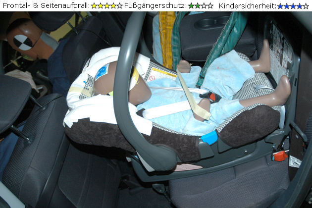 Die Ergebnisse der EuroNCAP Crashtests im Februar 2007 stehen fest