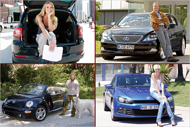 Models und Majestäten: Prominente und ihre Autos