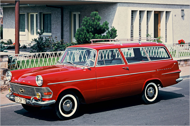 Vom Caravan zum Sports Tourer: Opel-Kombis aus sechs Jahrzehnten