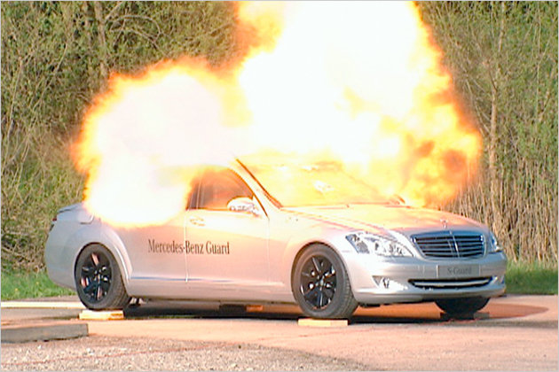 My car is my castle: Gepanzerte Wagen für Promis und Politiker