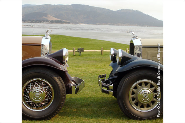 Pebble Beach 2010: Schaulaufen der kostbarsten Oldtimer der Welt