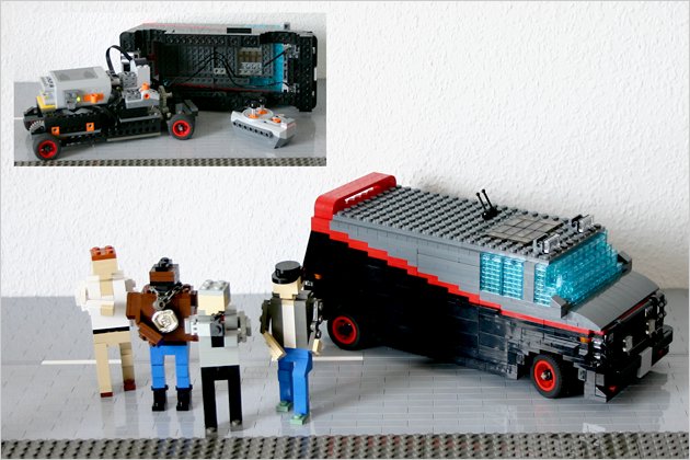 Filmautos aus Legosteinen: Brick Dreams