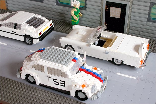Filmautos aus Legosteinen: Brick Dreams
