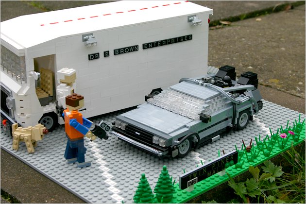 Filmautos aus Legosteinen: Brick Dreams