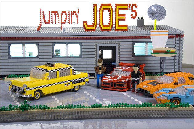 Filmautos aus Legosteinen: Brick Dreams