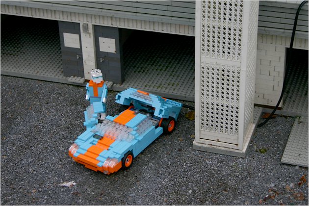 Filmautos aus Legosteinen: Brick Dreams