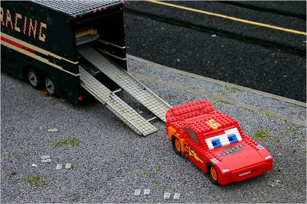 Filmautos aus Legosteinen: Brick Dreams