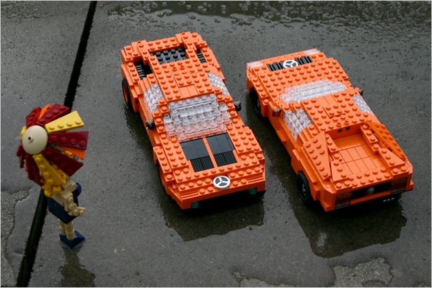 Filmautos aus Legosteinen: Brick Dreams