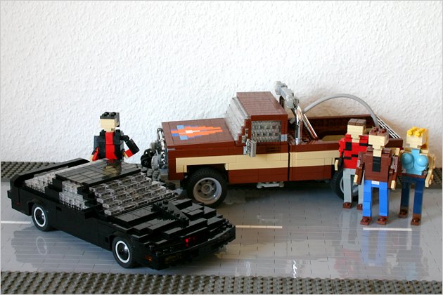 Filmautos aus Legosteinen: Brick Dreams