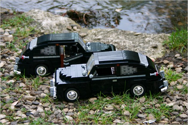 Filmautos aus Legosteinen: Brick Dreams