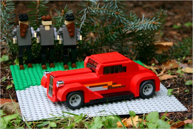 Filmautos aus Legosteinen: Brick Dreams
