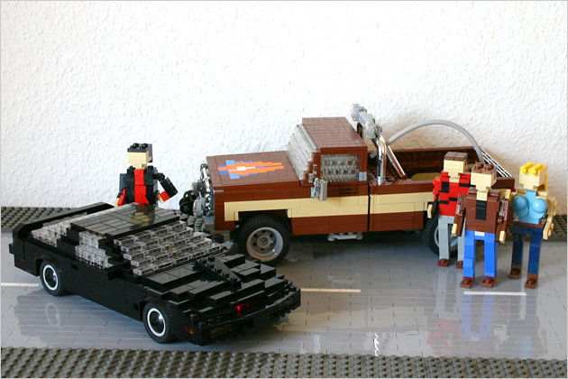 Filmautos aus Legosteinen: Brick Dreams