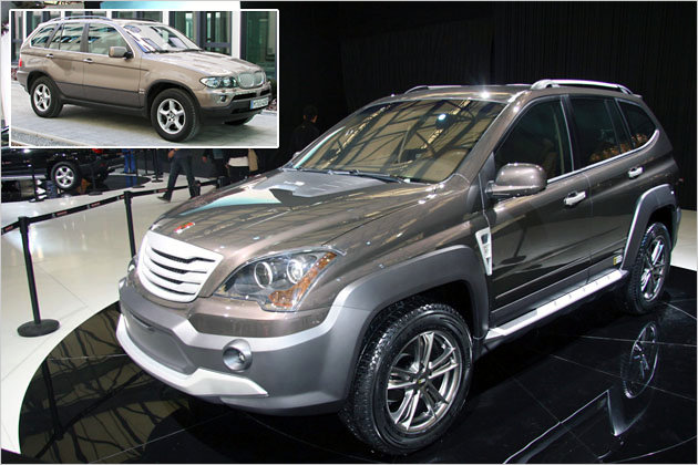 Kopier-Könige: Die dreistesten Plagiate der Auto Shanghai 2011
