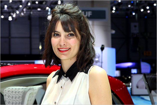 Genfer Autosalon 2012: Die heißesten Girls von der Messe