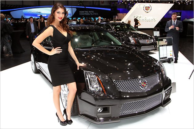 Genfer Autosalon 2012: Die heißesten Girls von der Messe